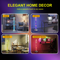 Lampe d'angle LED créative à ambiance lumineuse, fabriquée en Chine, pour salon, chambre à coucher, décoration murale, maison moderne