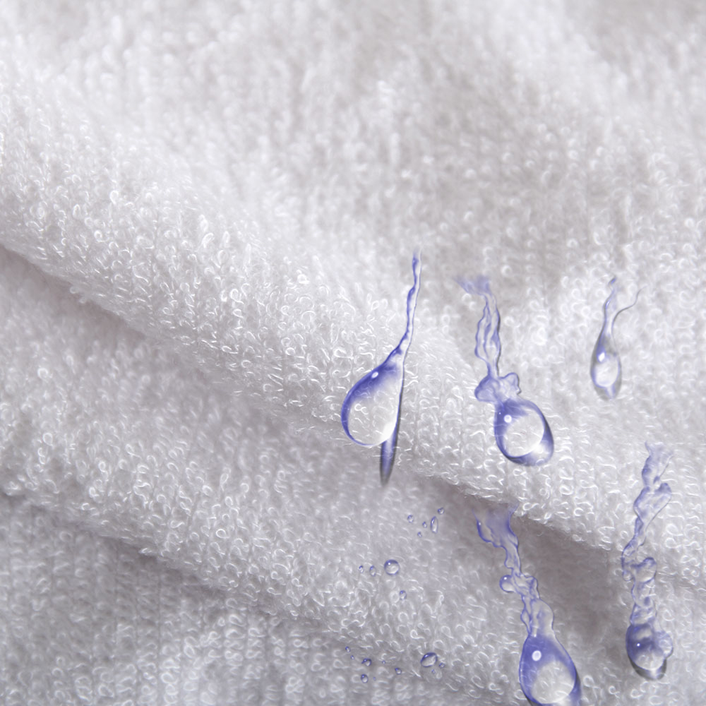 Bamboo Terry Wrinkles-proof Waterproof Eco-Friendly Knitted Jersey Fabric Mattress Protector in Roll for Girls