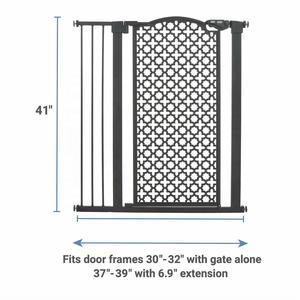 รั้วไม้เพิ่มความปลอดภัยสำหรับบันไดรั้วสัตว์เลี้ยงรั้วไม้ขนาดใหญ่พิเศษติดตั้งง่ายรั้วสัตว์เลี้ยงแบบกำหนดเอง - Product Image 2
