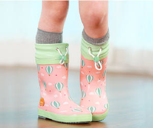 Gummi Gummistiefel Kinder Regen Wasserdicht welly Tie <span class=keywords><strong>Top</strong></span> Kragen Unisex Kinder Gummistiefel - Product Image 4
