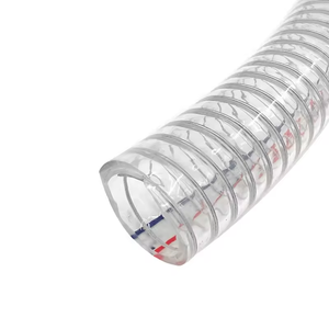 <span class=keywords><strong>Tuyau</strong></span> d'<span class=keywords><strong>aspiration</strong></span> en PVC résistant à l'abrasion pour <span class=keywords><strong>copeaux</strong></span> de bois, granulés plastiques, sable et gravier, antistatique en option - Product Image 2