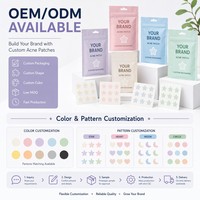 Logo Kustom Didukung. Travel Pack Acne Patches Secara Fisik Menyerap Sekresi, Mengecilkan Jerawat, Mudah Dibawa Dalam Tas.