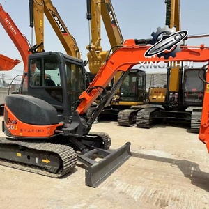 Excavatrice d'occasion Hitachi Zaxis50U, 5 tonnes, petite taille, chenilles en caoutchouc, moteur Yanmar, composants essentiels, modèle 2022 - Product Image 2