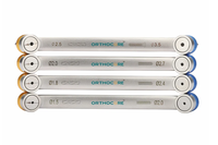 Guides de perçage pour instruments vétérinaires orthopédiques pour chiens et animaux de grande taille, en acier inoxydable, 150 mm