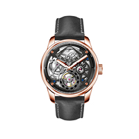 Pabrik OEM/ODM Desain Baru Jam Tangan Mekanik Tourbillon Vintage Petualangan Luar Ruangan Pria, Bercahaya, Tahan Air