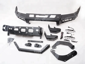 Pièce de voiture pare-chocs de treuil avant en acier pour <span class=keywords><strong>Suzuki</strong></span> <span class=keywords><strong>Jimny</strong></span> JB64 JB74 2019 <span class=keywords><strong>2020</strong></span> 2021 2022 accessoires auto faisceau de pare-chocs robuste - Product Image 3