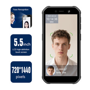 Cầm tay 4 gam Wifi <span class=keywords><strong>Android</strong></span> Nhận dạng khuôn mặt thời gian tham gia hệ thống với HD màn hình cảm ứng NFC <span class=keywords><strong>GPS</strong></span> 5050mAh pin - Product Image 3
