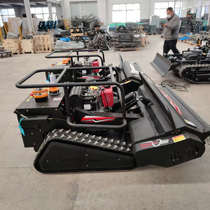 All Terrain Agricultural Lawn Mower Robot 0-6km/h Remote Control Loncin Engine Gasoline/diesel Gasoline Lawn Mower Oil - Product Image 1