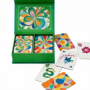 Cartas de Mahjong de PVC con Borde Festoneado, Impresión HD, Fichas de Mahjong Resistentes a <span class=keywords><strong>la</strong></span> Decoloración, Proveedor de Cartas de Juego de Estrategia - Product Image 4