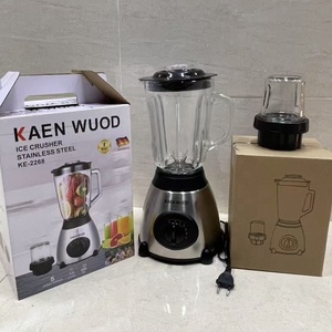 5 tốc độ với thép không gỉ Jar thực phẩm điện Mixer Máy xay sinh tố Tốc độ cao tốt nhất thiết bị nhà bếp thương mại 1.5L Máy ép trái cây máy xay sinh tố - Product Image 2