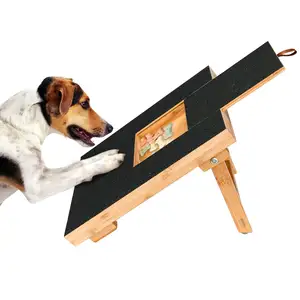 Petdom Tre Con Chó Scratch Pad Cho Móng Tay Với Điều Trị Hộp Scratcher Hội Đồng Quản Trị Tập Tin Mat Vuông Gãi Scratchboard