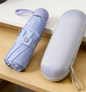 Paraguas de Bolsillo Plegable Manual de Alta Calidad con Protección UV, Mini Cápsula, Portátil para Mujer, Venta al por Mayor - Product Image 4