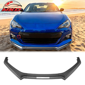 Fits For Subaru BRZ 13-16 CS Style Front Bumper Lip Chin <b>Splitter</b> Carbon Fiber Print Auto Parts Automotive Accessories - Product Image 1