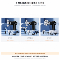 Pistolet de massage à percussion des tissus profonds à 6 vitesses et 7 têtes de massage, masseur musculaire électrique pour la maison, la salle de sport, la remise en forme, la thérapie