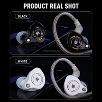 Écouteurs audiophiles KZ Eldar, écouteurs dynamiques haute fidélité, basses profondes, voix claire, moniteur de studio