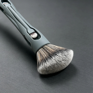 YRX - Juego de Brochas de Maquillaje Multifuncionales Portátiles 10 en 1, Brocha para Base de Maquillaje Plana y Angulada, para Maquillaje Líquido y en Crema - Product Image 2