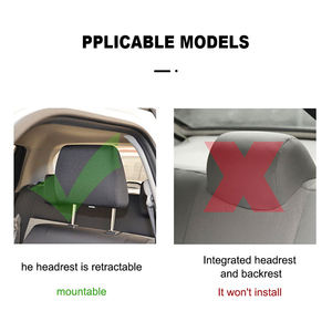 Miroir pour bébé, siège auto, appui-tête, moniteur pour enfants, intérieur, siège arrière, sécurité, rotation à 360 degrés, matériau en verre, modèle C42640-1 - Product Image 4