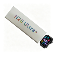 Montre connectée Hello Plum H26 Ultra Plus, écran AMOLED, 49 mm, prise en charge des réponses aux messages.