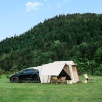 Tente d'auvent de voiture Naturehike avec paroi latérale tente arrière gonflable pour voiture