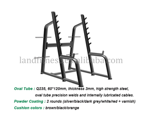 แร็คสควอทแบบมืออาชีพ รับน้ำหนักได้ <span class=keywords><strong>160</strong></span> กก. พร้อมที่วางบาร์หลายชั้น สำหรับการฝึกความแข็งแรงในยิม - Product Image 6