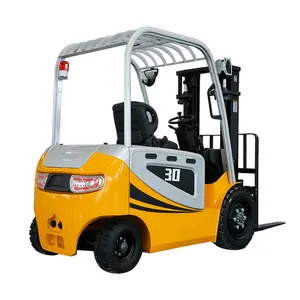 Ce sertifikası elektrikli forklift fork lift yükleme ve boşaltma kaldırma makineleri 3ton empilhadeira eletrica