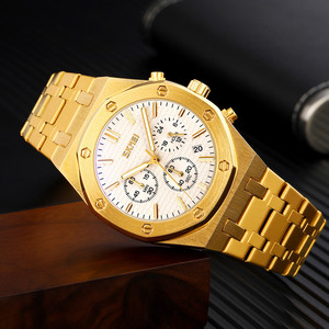 Reloj de Pulsera Skmei 9296 de Cuarzo, Acero Inoxidable, de Lujo, Resistente al Agua, para Hombre - Product Image 5