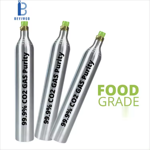 <span class=keywords><strong>Bouteille</strong></span> de gaz CO2 de qualité alimentaire 99,99 % 425 g, cylindre en aluminium de 0,6 L avec raccord à vis et valve <span class=keywords><strong>SodaStream</strong></span> à connexion rapide rose - Product Image 2