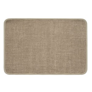 Tapis de salle de bain rectangulaire élégant en tricot, motif dessin animé couleur avoine, absorbant, antidérapant, séchage rapide, pour salle de bain, toilettes, entrée - Product Image 3