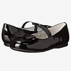 סגנון קלאסי לקבל מותאם אישית עיצוב שטוח נעליים פרה עור מרי ג 'יין לילדים - Product Image 1