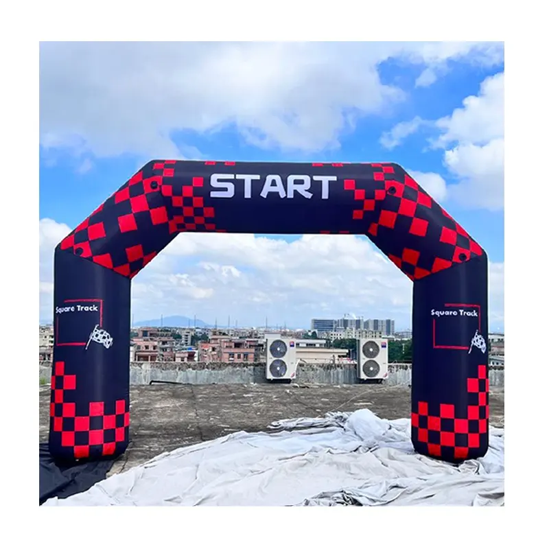 Inflatable Start Finish Line Archway Manufacturer China Advertising Race Inflatable Arch