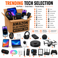 Aksesoris Mystery Box Smartphone Tablet Keyboard Gaming Earphone Nirkabel Smart Bracelet Kamera Charger untuk Penjual E-commerce