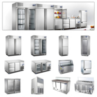 Solution complète pour chambres froides d'hôtels, réfrigérateurs-congélateurs industriels, équipements et outils de réfrigération pour cuisines commerciales