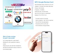 Cartes NFC adhésives en acrylique NTAG213, mini-tags de contrôle d'accès de qualité supérieure, 13,56 MHz