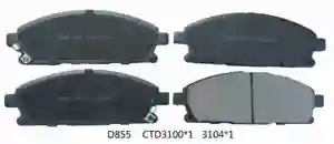 OEM SDCX D855 Pads bantalan rem depan untuk HONDA/Nissan/Infiniti kondisi baru Condition