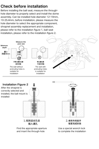 Soporte para Teléfono de Motocicleta Kewig, Antirrobo y Antivibración, de Aleación de Aluminio, con Montaje en el Tubo de Dirección, con una Sola Mano - Product Image 6