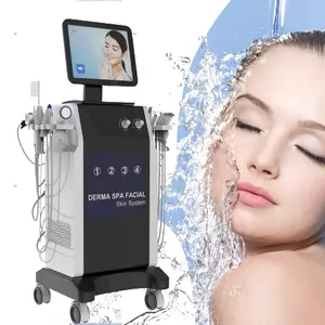 Draagbare Oxy Jet Peeling Kristal Microdermabrasie Machine H2o2 7 In 1 Hydrodermabrasie Machine