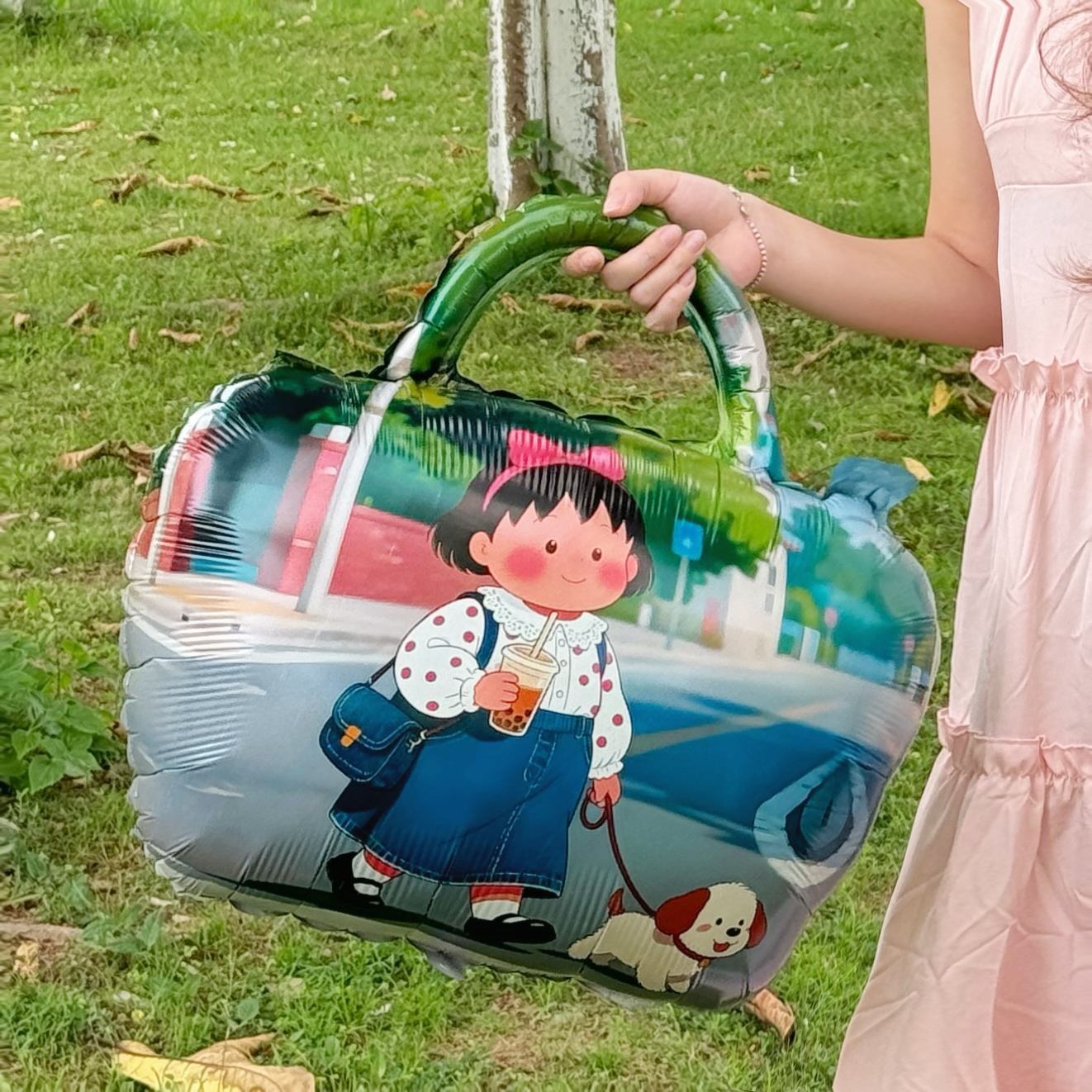 Té con leche Maruko Mochila globo