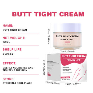 Crema Reafirmante Corporal para Glúteos, Mejora la Elasticidad y Suavidad, con Cafeína y Péptidos para una Piel Joven, para Mujeres - Product Image 4