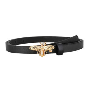Ceinture décorative pour robe et manteau, style doux pour femmes, coupe ajustée, boucle en alliage papillon abeille, personnalisable, vente en gros - Product Image 1