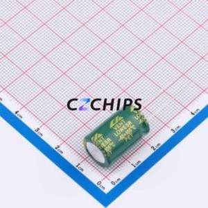 ตัวเก็บประจุอิเล็กโทรไลต์อะลูมิเนียมแบบ Through-Hole รุ่น CD288H1AM472K210T ขนาด D13xL21 มม. ความจุ 4700uF 20% แรงดัน 10V กระแสไฟ 2.003A ความถี่ 100kHz - Product Image 2