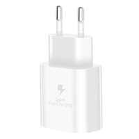Chargeur USB-C HNT Factory 25W PD TA800 avec adaptateur secteur US/EU, chargeur ultra-rapide pour Samsung S25 S26+