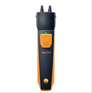 Manómetro Diferencial Inalámbrico Testo 510i con Aplicación Inteligente, Rango de -150 a +150 HPa, 3 Pilas AAA - Product Image 1