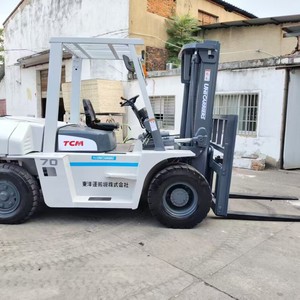 TCM 7-Ton 3M buen estado en el patio limpio Usado Japón Carretilla elevadora 5 Ton 10 Ton diesel con precio bajo Carretilla elevadora usada para la venta - Product Image 2