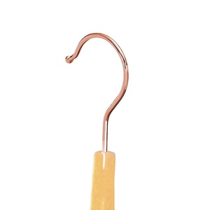 Wholesale YMT Silver Chrome Plated Ball End Round Metal <strong>Hooks</strong> for Hangers-Eco-Friendly Customizable Options and <strong>Rails</strong> - Product Image 1