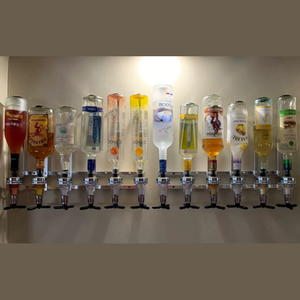 Bar contador vinho dispensador Wall Mounted Licor <span class=keywords><strong>Dispenser</strong></span> Cerveja Álcool Bar Butler Garrafa bar <span class=keywords><strong>rack</strong></span>