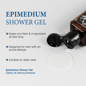Gel <span class=keywords><strong>Douche</strong></span> Épimédium pour Hommes – Nettoyage Profond, Rafraîchissant, Hydratant, Parfumé – Stimule l'Énergie pour Adultes - Product Image 3