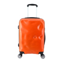 Nouveau modèle à la mode durable hardside chariot bagages voyage sac à main valise avec 4 roues à 360 degrés pour le voyage