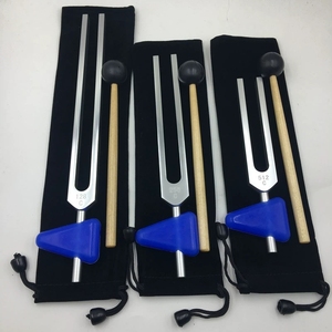 Ensemble de diapasons médicinaux en aluminium pour la sonothérapie, 128C 256C 512C Hz, pour l'équilibrage des chakras et la relaxation par le yoga - Product Image 5