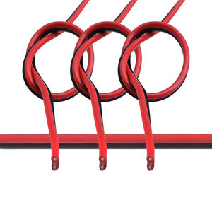 扁平带状硅胶电线 电气软线 30AWG 26AWG 24AWG 20AWG 2芯铜硅胶电缆 - Product Image 3