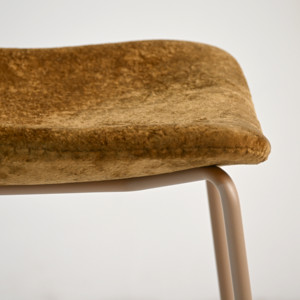 Chaises ergonomiques en velours à pieds métalliques, style scandinave moderne et minimaliste, vente en gros directe d'usine, pour cuisine, restaurant, table à manger - Product Image 5